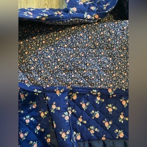 Floral Tote Bag Blue - Picture 9 of 10